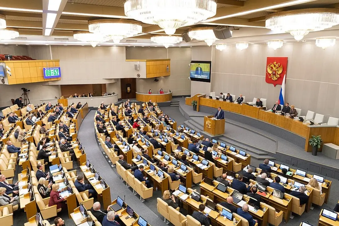Много людей в государственной думе