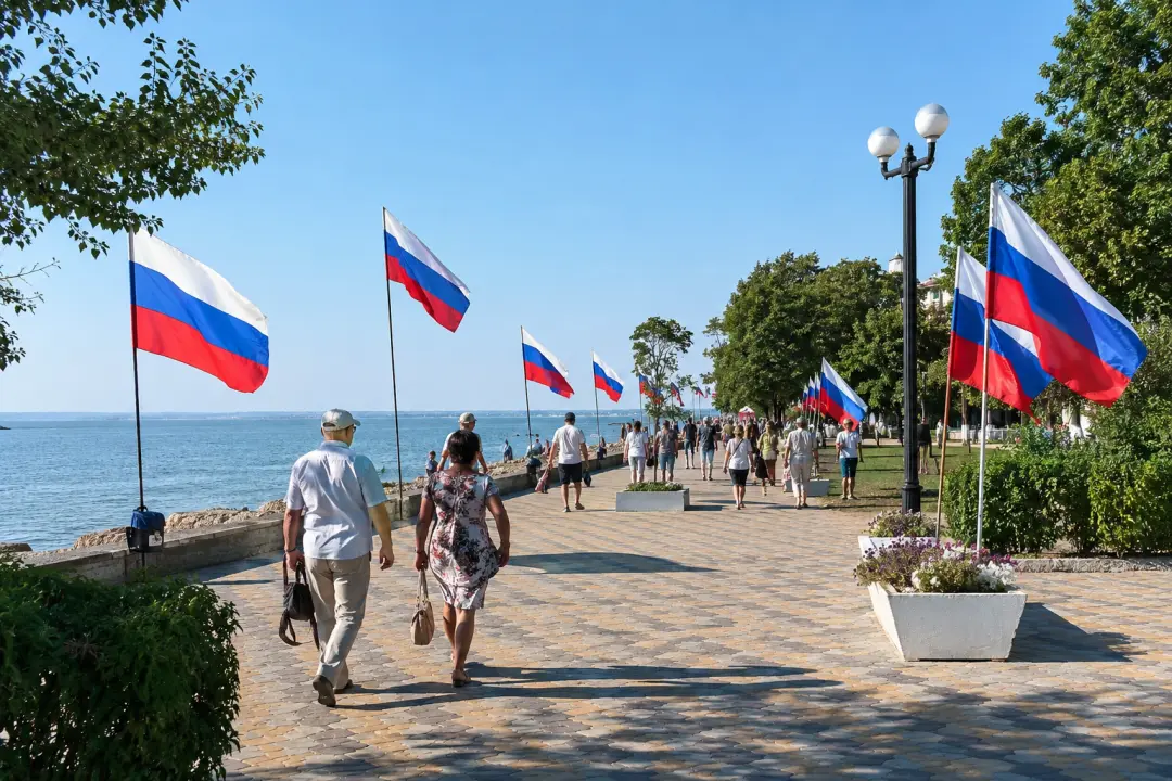 Набережная Геническ