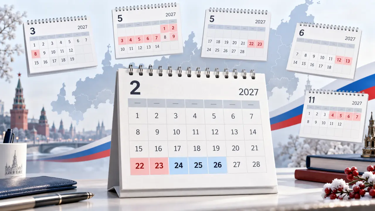 календари на 2027 год