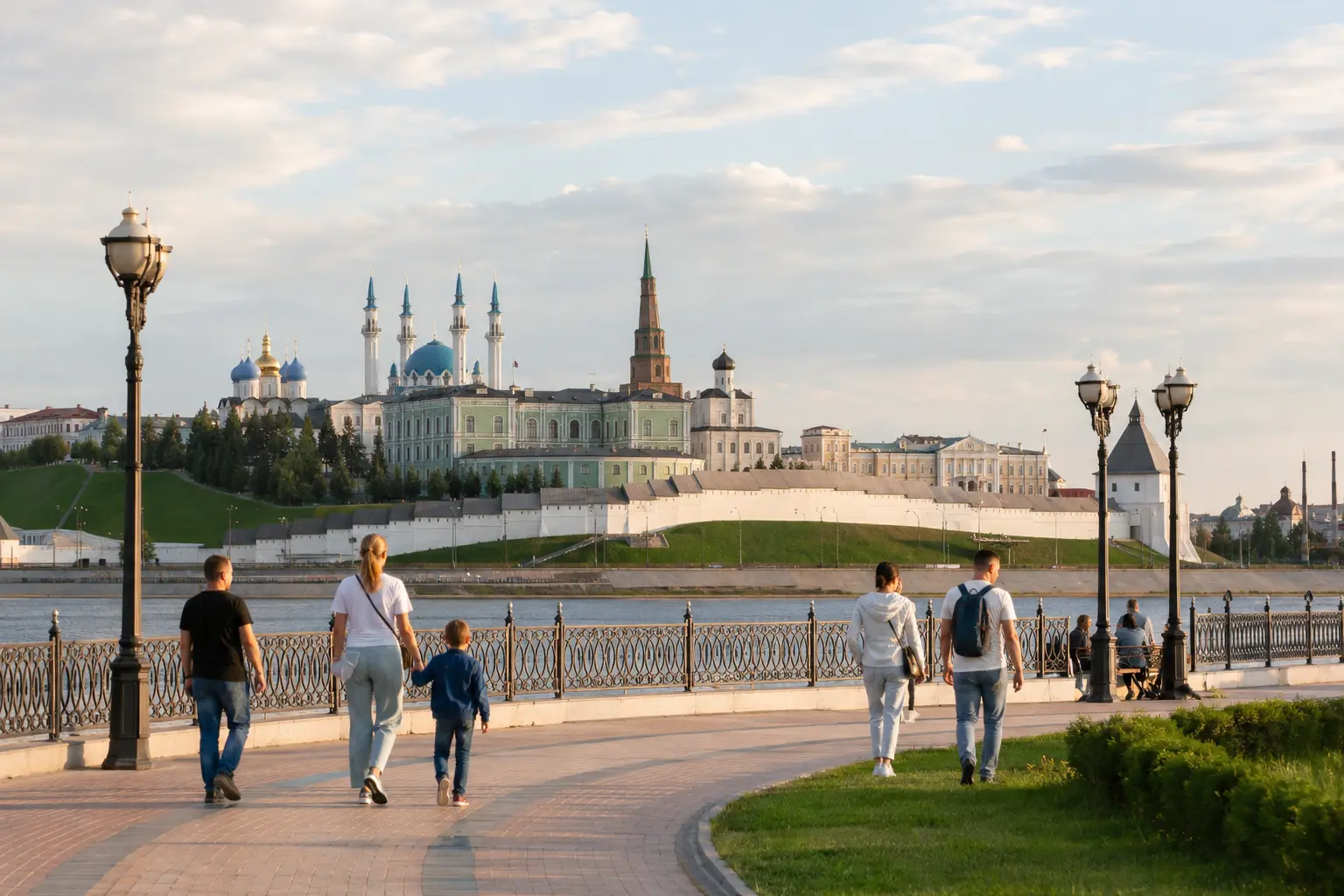 Набережная Казани