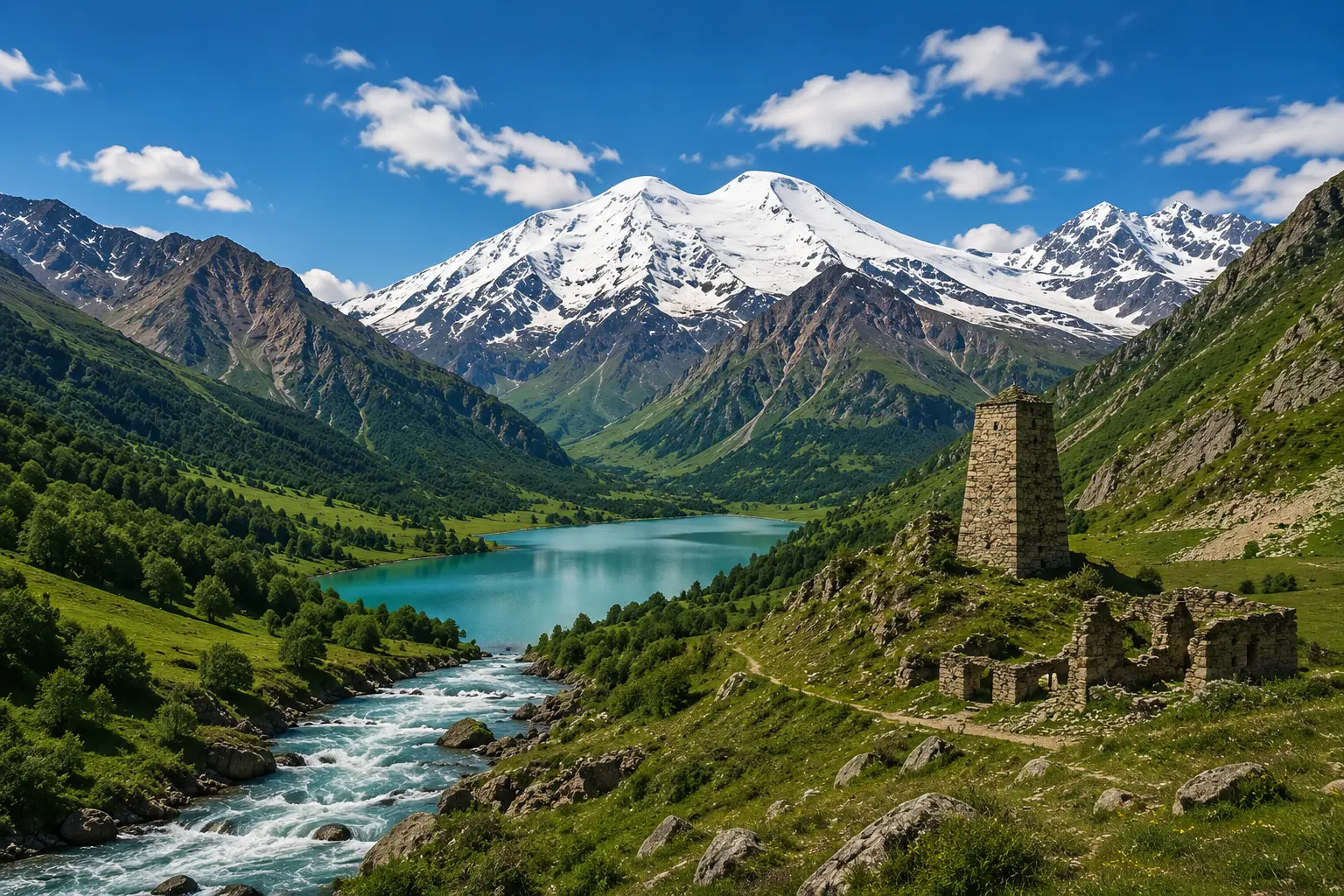 Красивые виды Кабардино-Балкарской республики